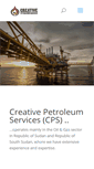Mobile Screenshot of creativepetroleum.com